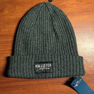 Grey Hollister Beanie